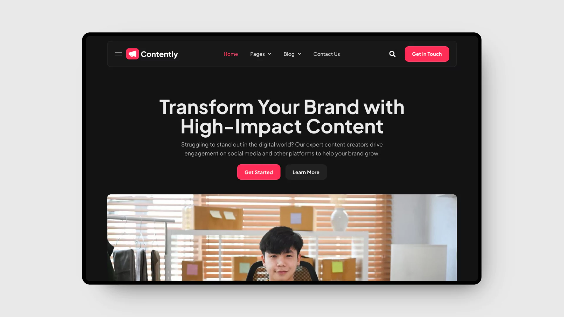 contently-web-design